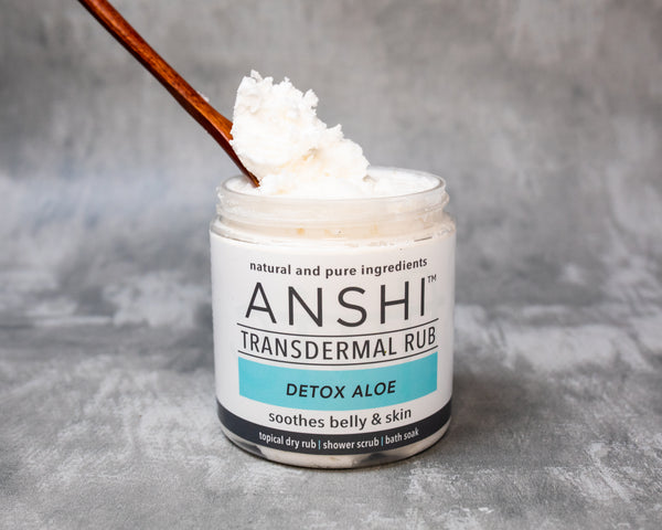 Dry and Cracked Heel Relief with ANSHI Detox Aloe