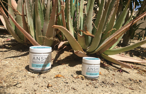 Natural Sun Tanning Options with ANSHI Detox Aloe