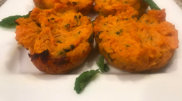 Recipe of the Week: Sweet Potato Puffs with Peppermint