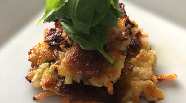Recipe of the Week: Stacked Carrot Potato Cakes