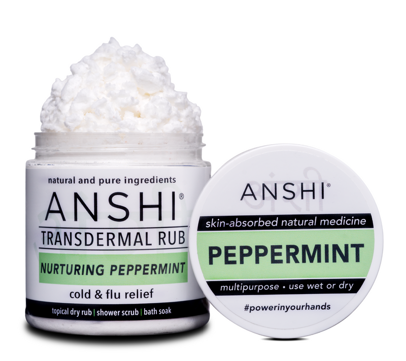 Nurturing Peppermint | Body & Face | Cold & Flu Relief with 10+ Ways to Use - Wet or Dry!