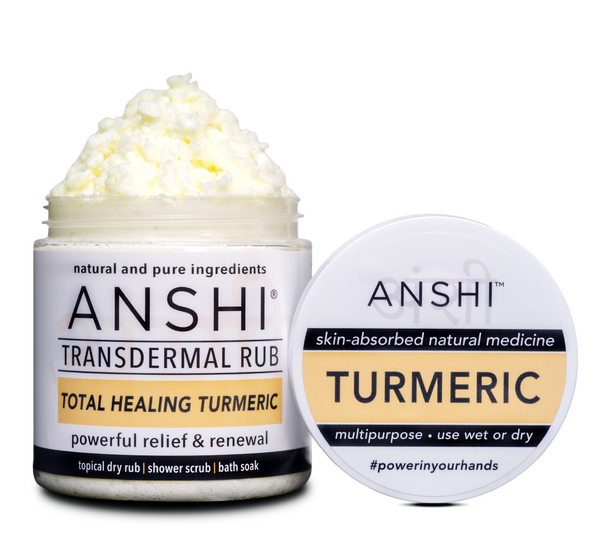 Total Healing Turmeric | Body & Face | Powerful Relief & Renewal with 10+ Ways to Use - Wet or Dry!